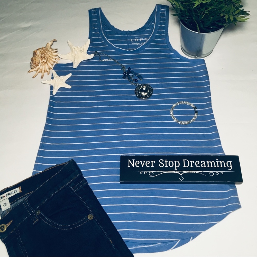 ANN TAYLOR VINTAGE SOFT TANK